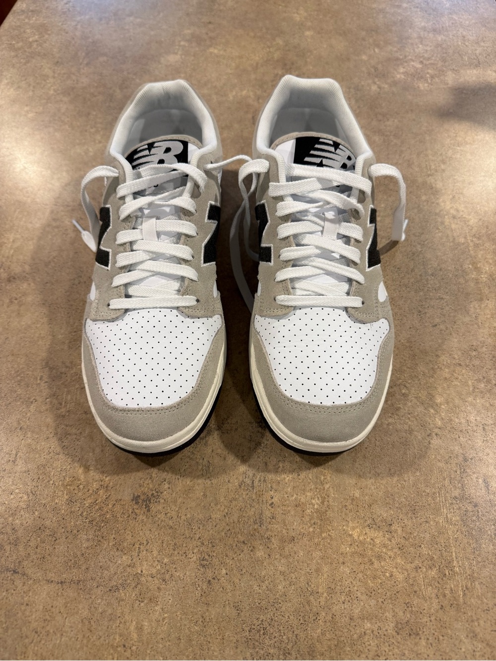 New Balance 480 Men's White, Gray and Black Low-Top Sneakers